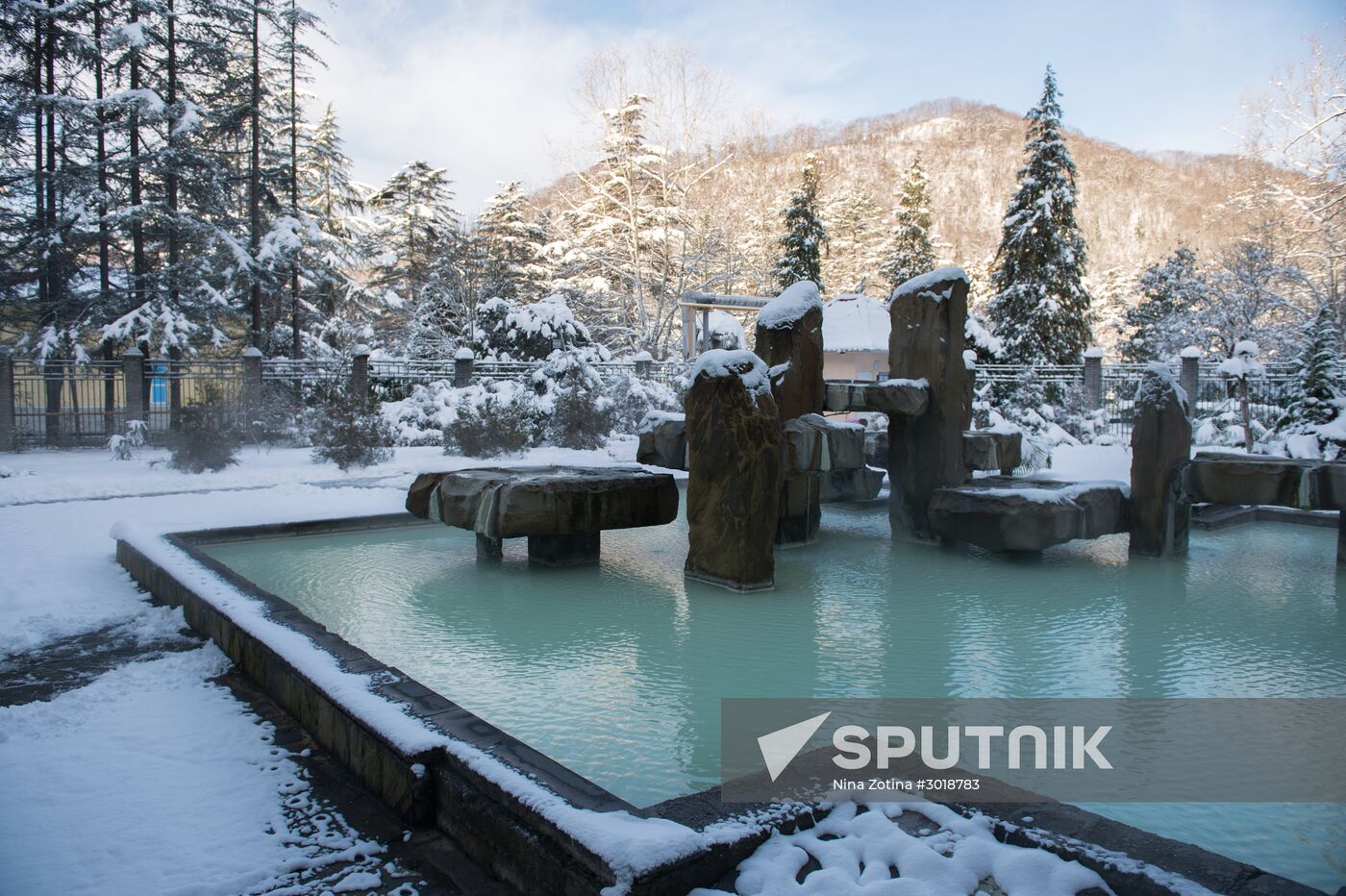 Matsesta spa/resort in Sochi