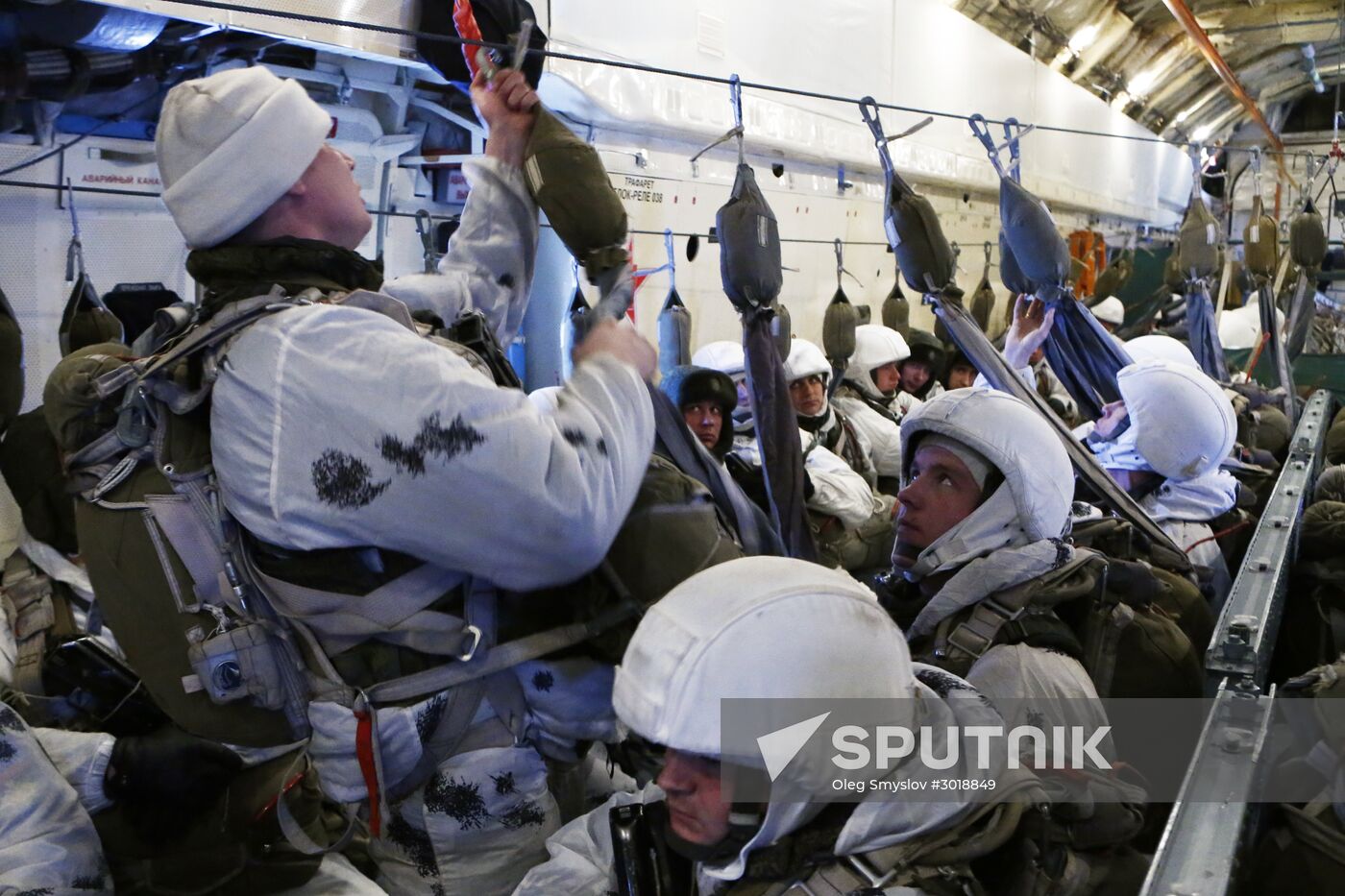 Paratrooper drills in Ivanovo Region