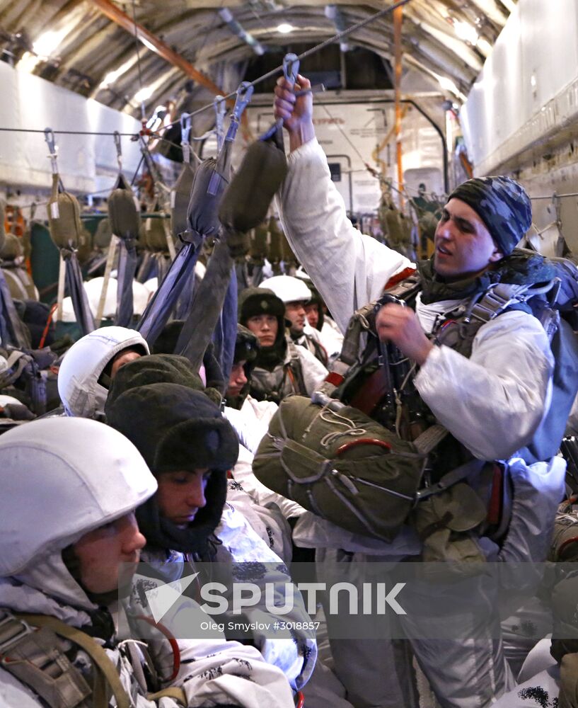 Paratrooper drills in Ivanovo Region