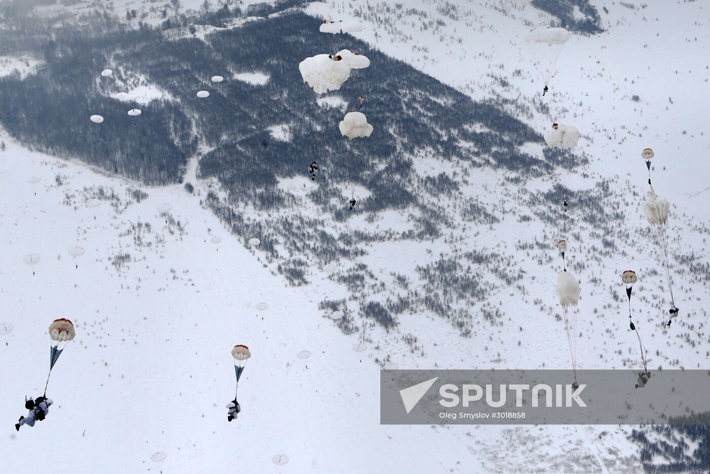 Paratrooper drills in Ivanovo Region