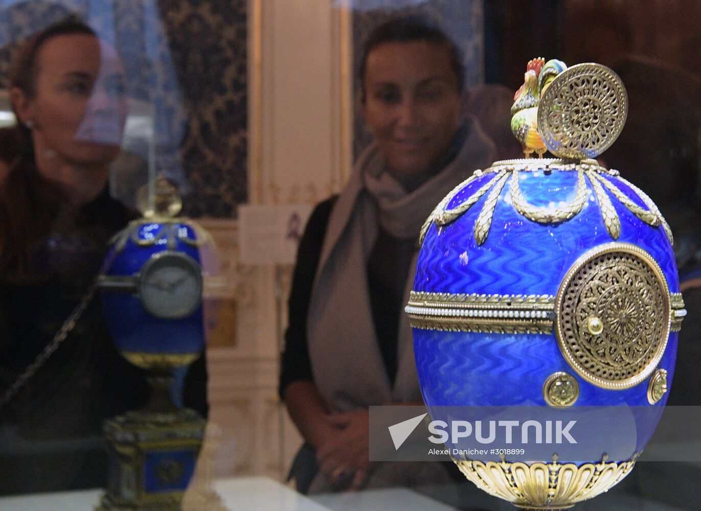 St. Petersburg Ladies Trophy tennis tournament participants visit Fabergé Museum