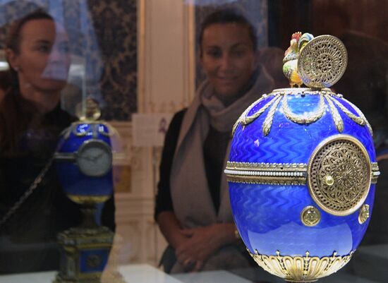 St. Petersburg Ladies Trophy tennis tournament participants visit Fabergé Museum