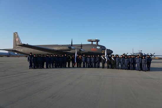 New Ka-27M helicopter and IL-38N aircrraft delivered to Yeysk training center