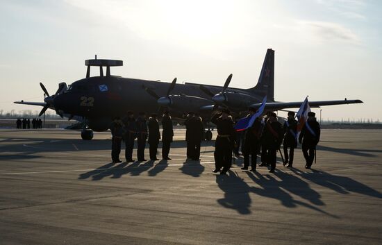 New Ka-27M helicopter and IL-38N aircraft delivered to Yeysk training center