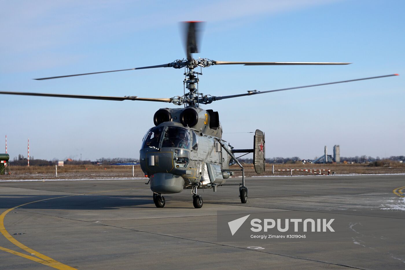 New Ka-27M helicopter and IL-38N airplane delivered to Yeysk training center