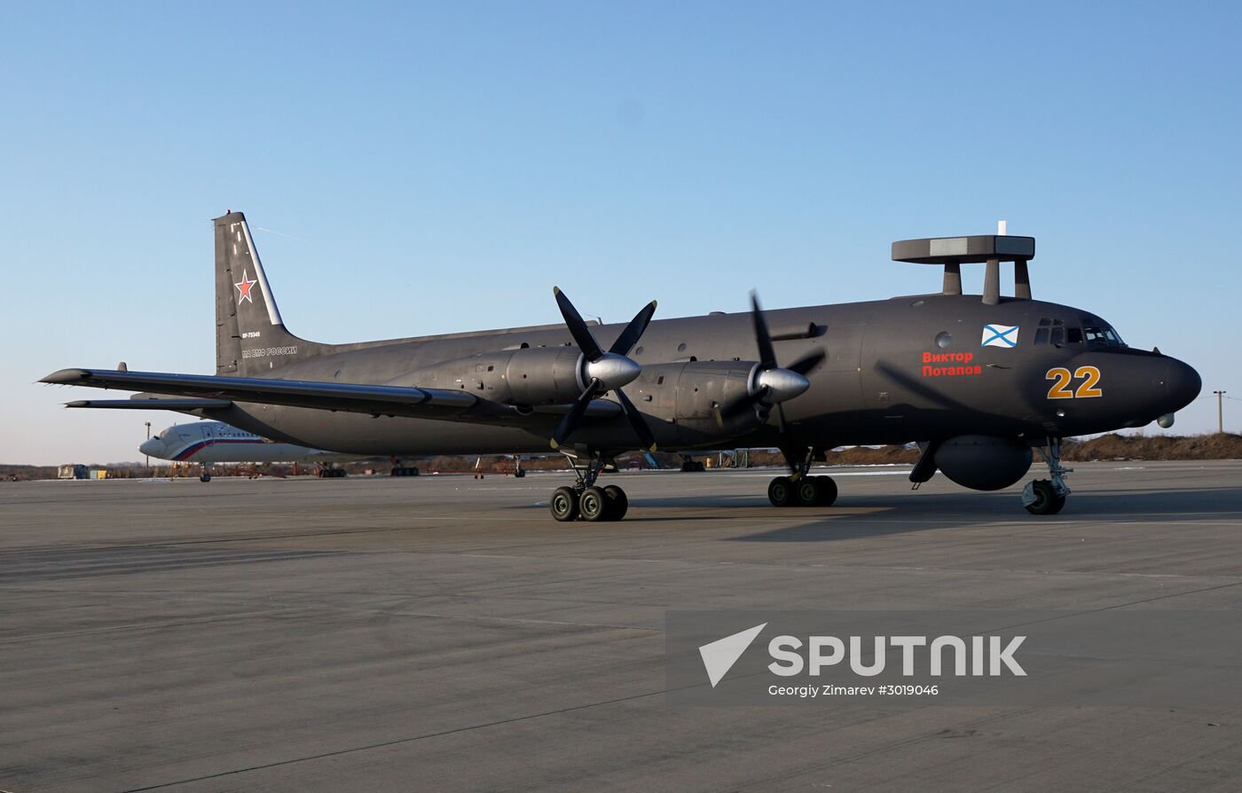 New Ka-27M helicopter and IL-38N airplane delivered to Yeysk training center