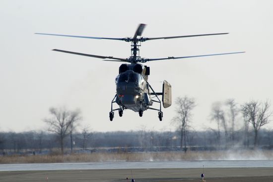 New Ka-27M helicopter and IL-38N airplane delivered to Yeysk training center