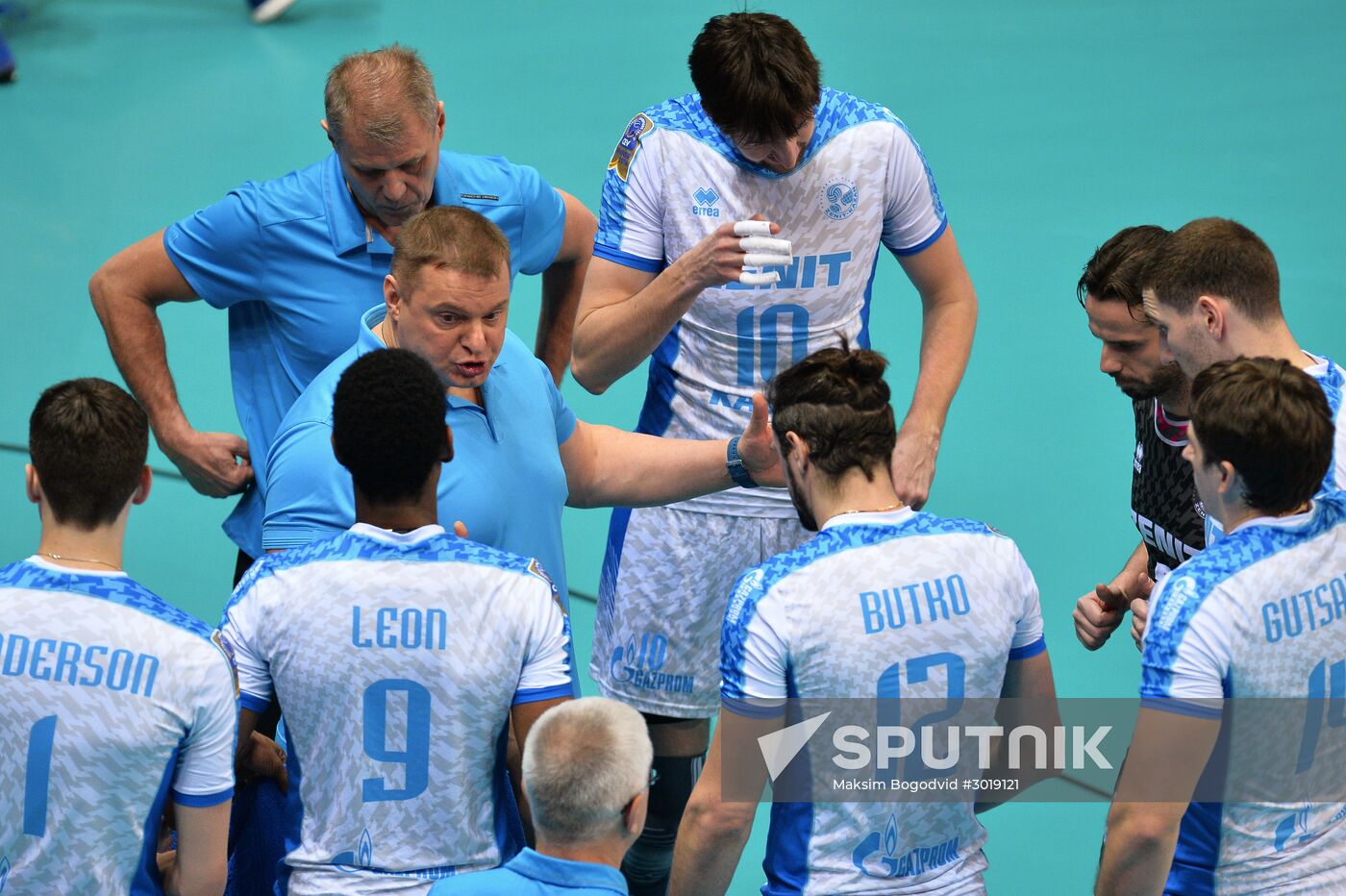 CEV Champions League. Zenit Kazan vs. Friedrichshafen