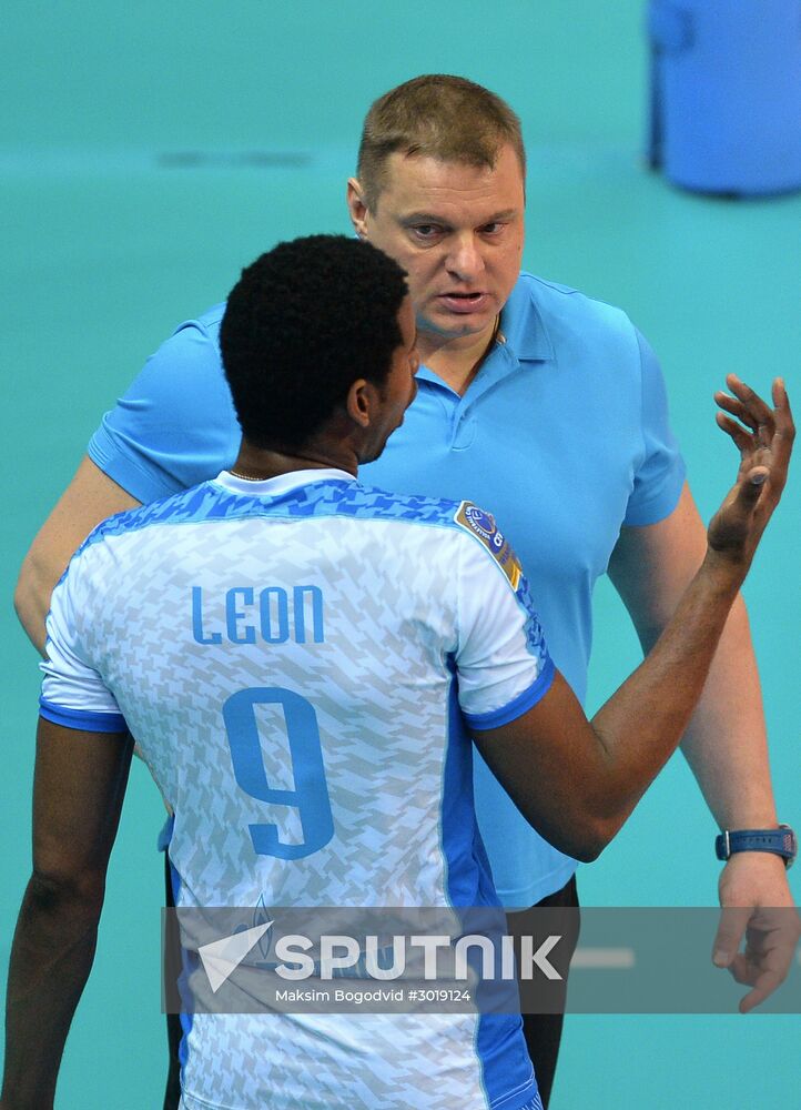 CEV Champions League. Zenit Kazan vs. Friedrichshafen