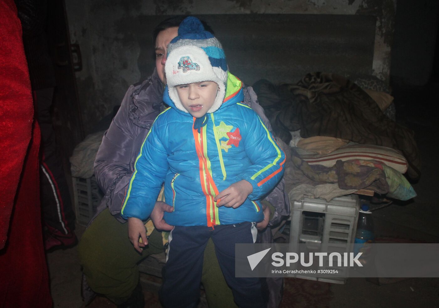 Donetsk after shelling