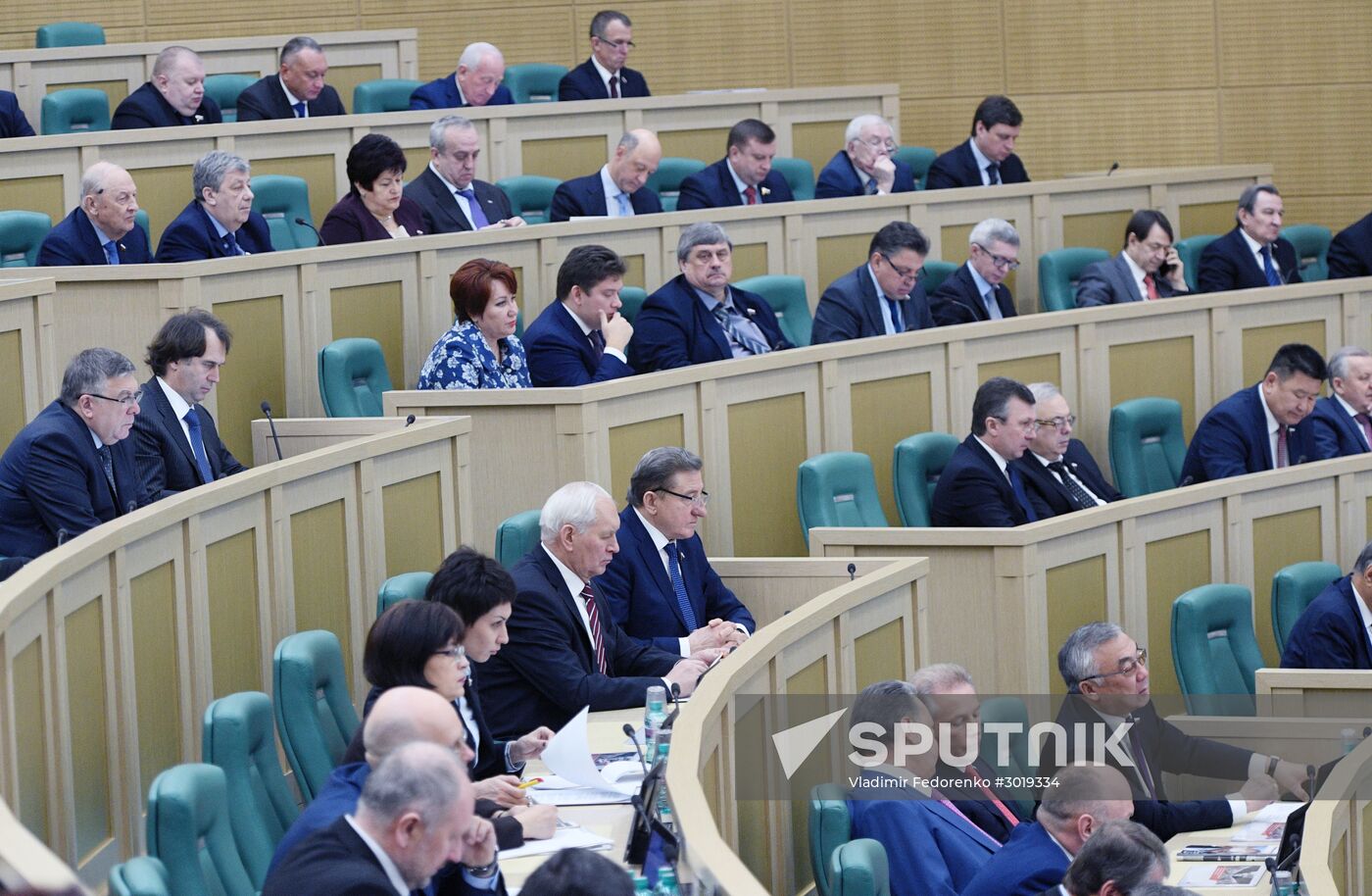 A Federation Council meeting. Location: Russia, Moscow. Author: Vladimir Fedorenko/Sputnik. Federation Council meeting