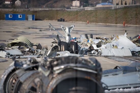 Search for wreckage of Defense Ministry's Tu-154 continues in Sochi