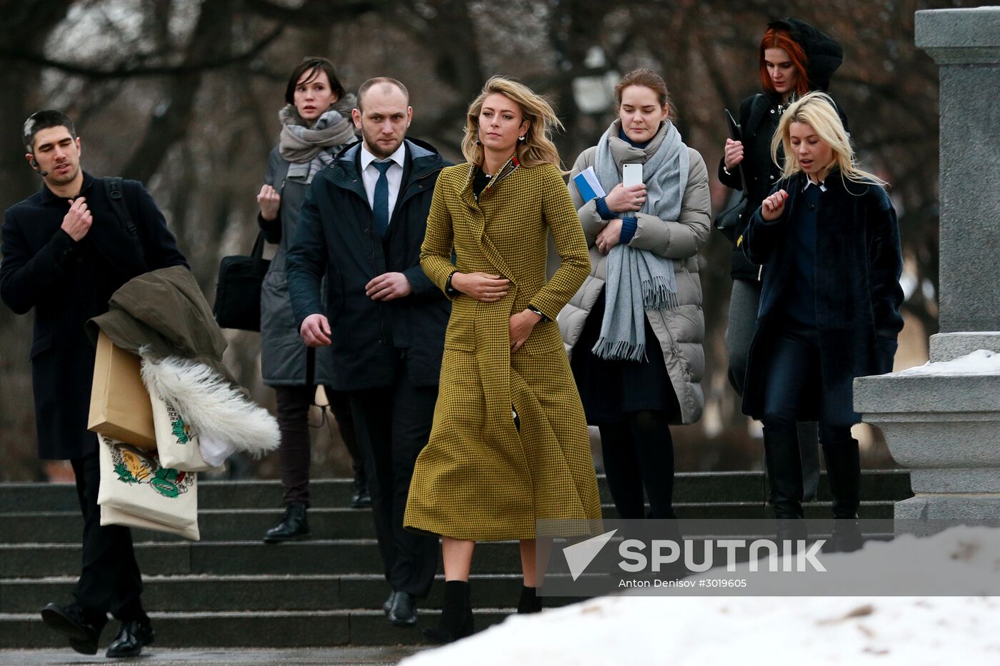 Maria Sharapova presents Yota company's new projects