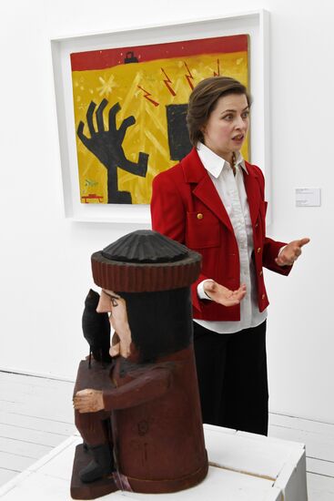 Opening of Naive Art exhibition