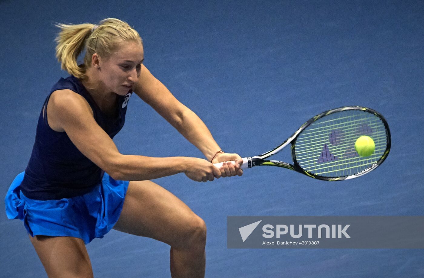 Tennis. St. Petersburg Ladies Trophy 2017. Day three