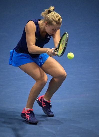 Tennis. St. Petersburg Ladies Trophy 2017. Day three