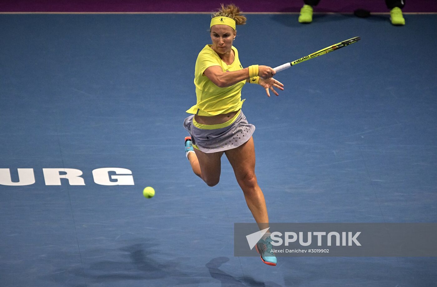 Tennis. St. Petersburg Ladies Trophy 2017. Day three