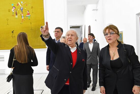 Opening of Naive Art exhibition