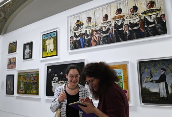 Opening of Naive Art exhibition