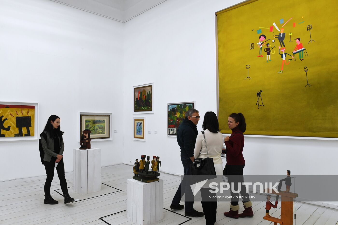 Opening of Naive Art exhibition