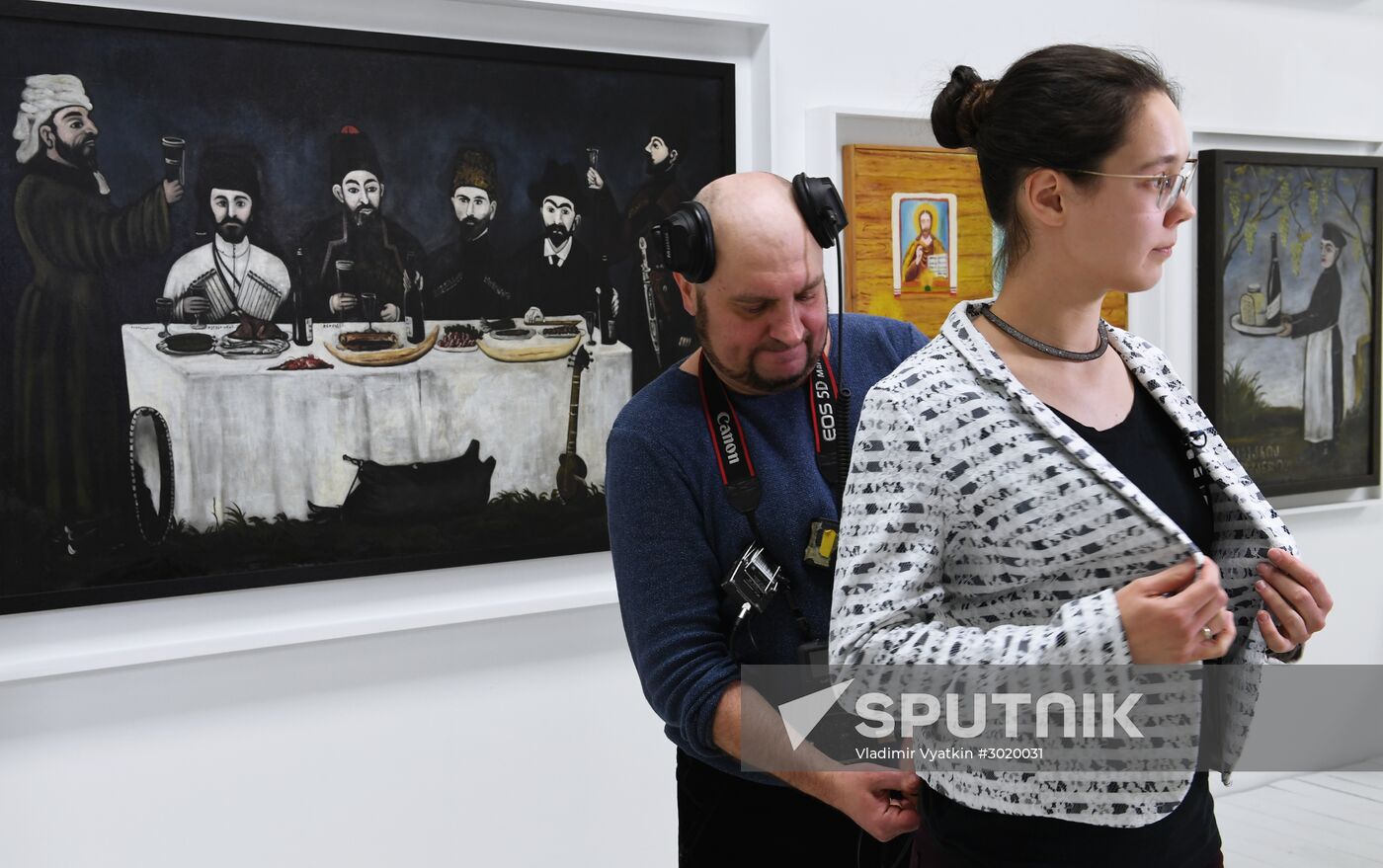 Opening of Naive Art exhibition