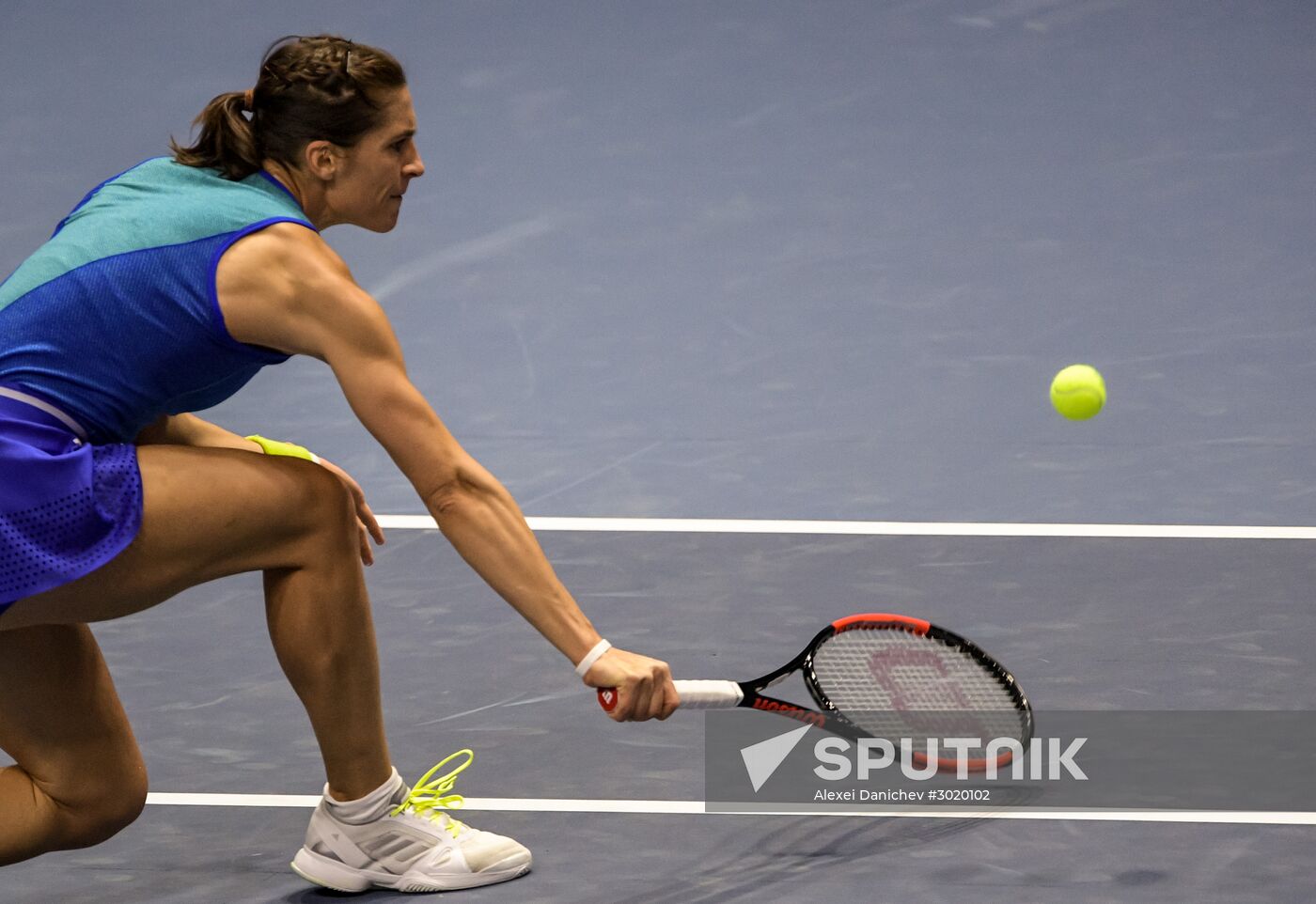 Tennis. St.Petersburg Ladies Trophy 2017. Day 4