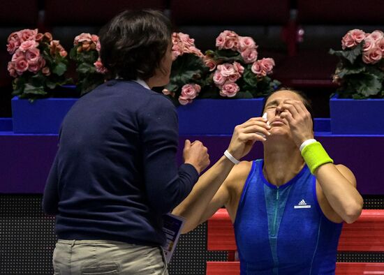 Tennis. St.Petersburg Ladies Trophy 2017. Day 4