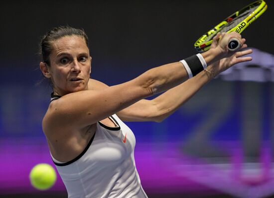 Tennis. St.Petersburg Ladies Trophy 2017. Day 4