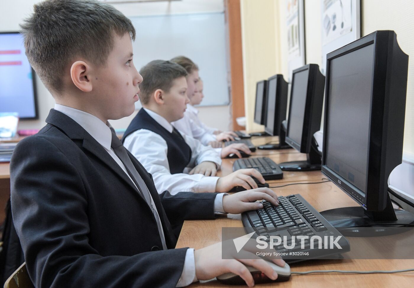 E-class in Moscow school