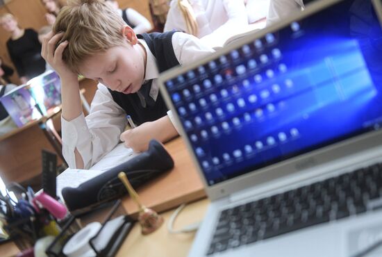 E-class in Moscow school