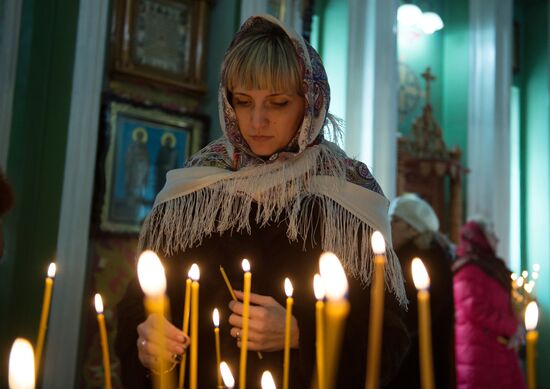 Service in memory of those killed in Tu-154 crash in Sochi