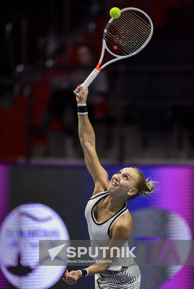 Tennis. St.Petersburg Ladies Trophy 2017. Day 4
