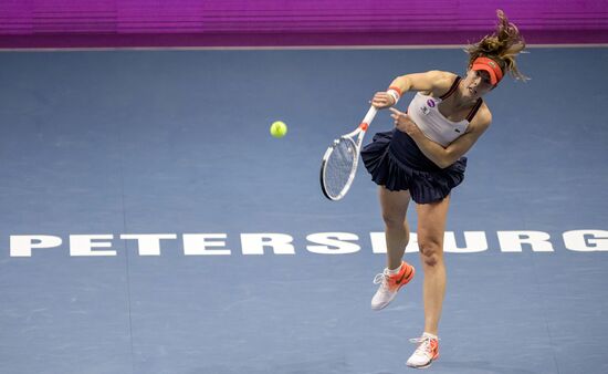 Tennis. St.Petersburg Ladies Trophy 2017. Day 4