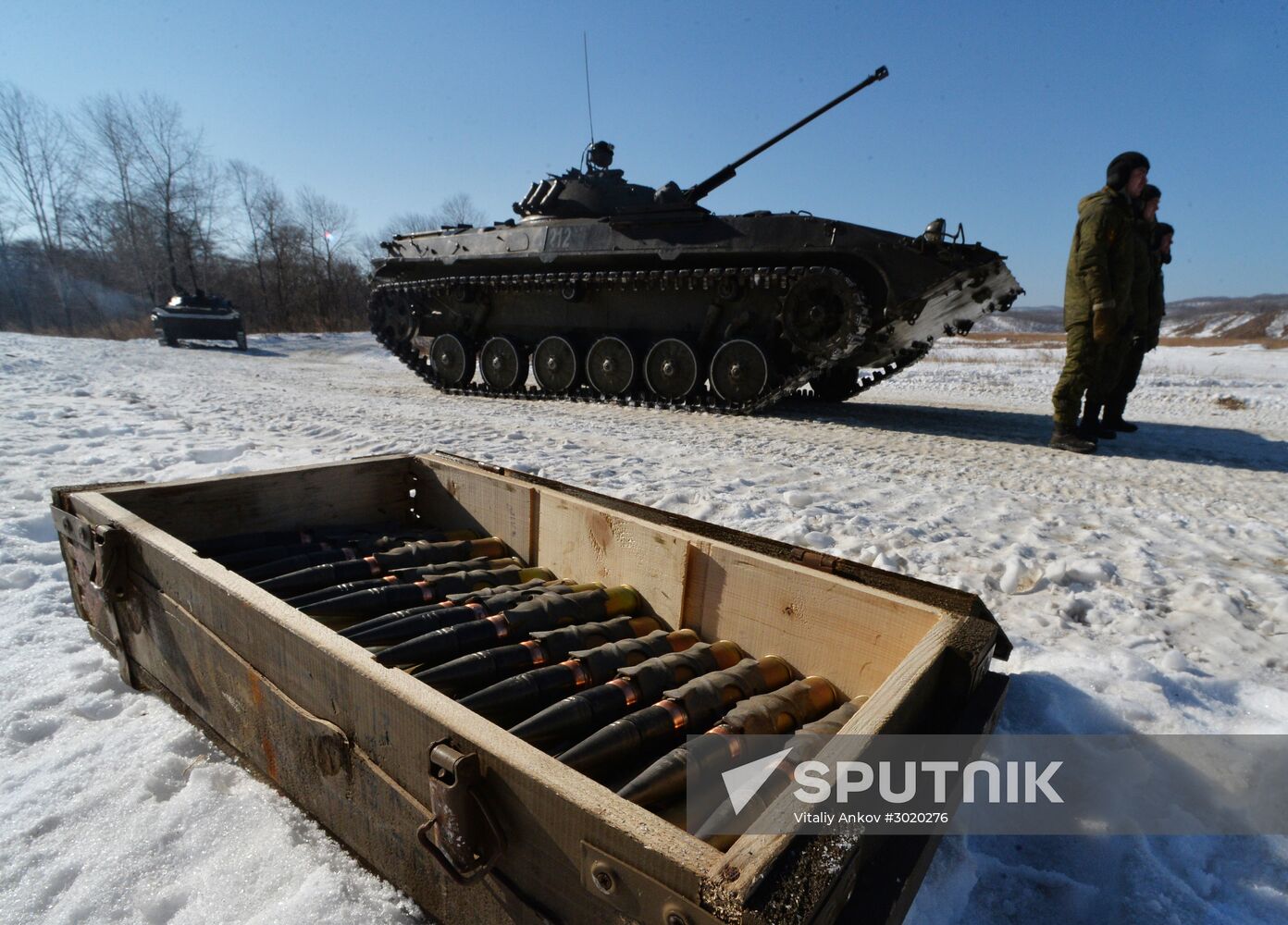 Marines exercise in Primorsky Krai