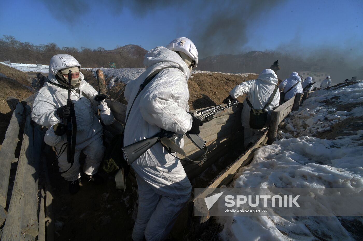 Marines exercise in Primorsky Krai