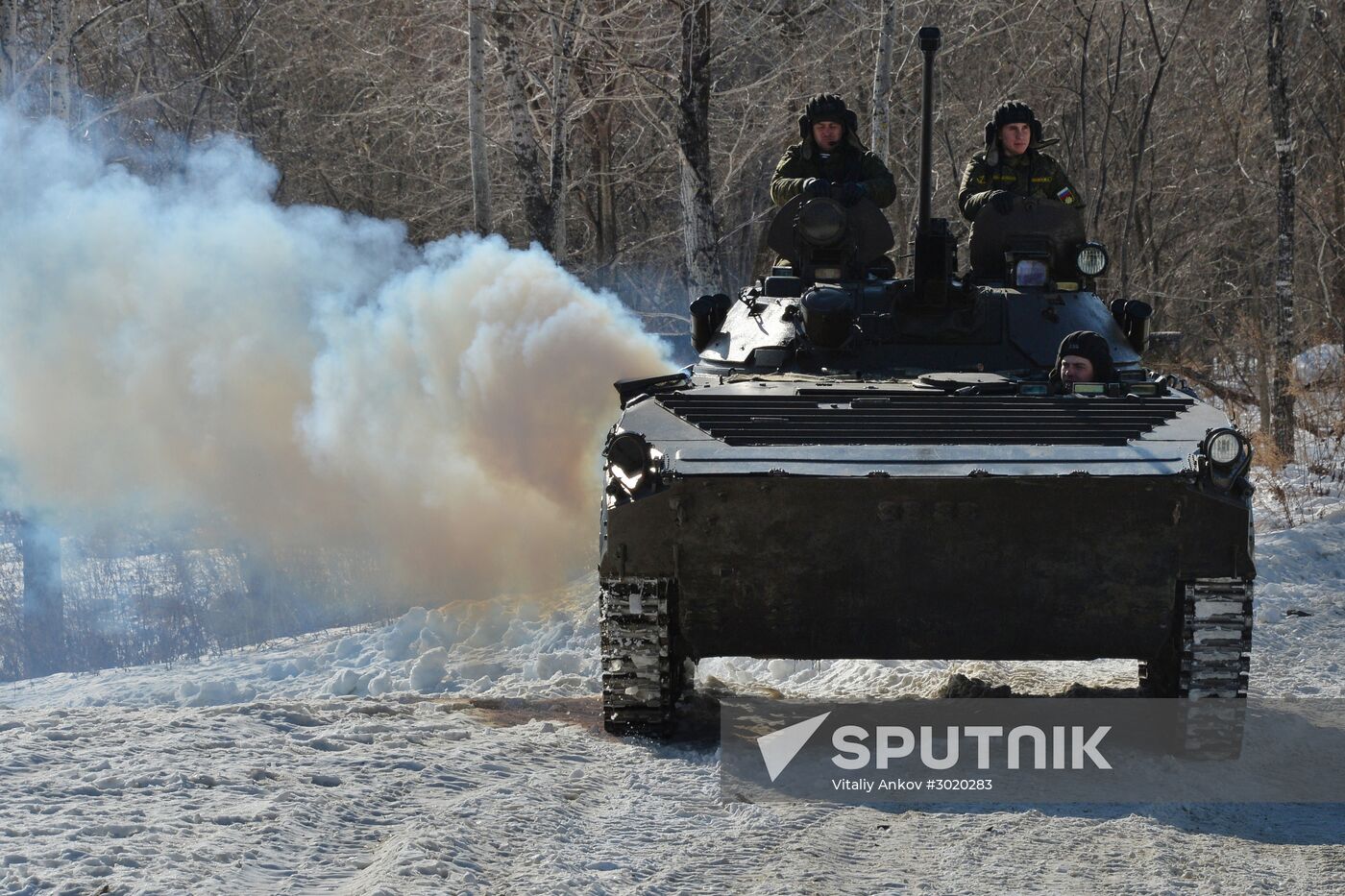 Marines exercise in Primorsky Krai