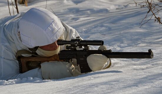 Marines exercise in Primorsky Krai