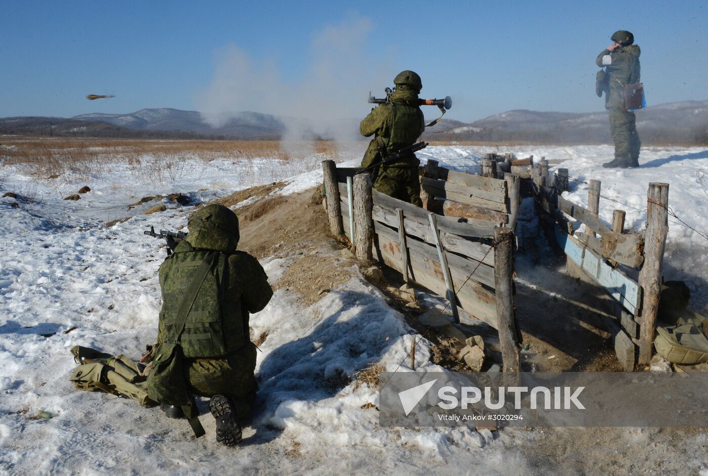 Marines exercise in Primorsky Krai