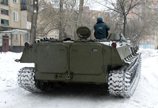 Civilians evacuated from Donetsk