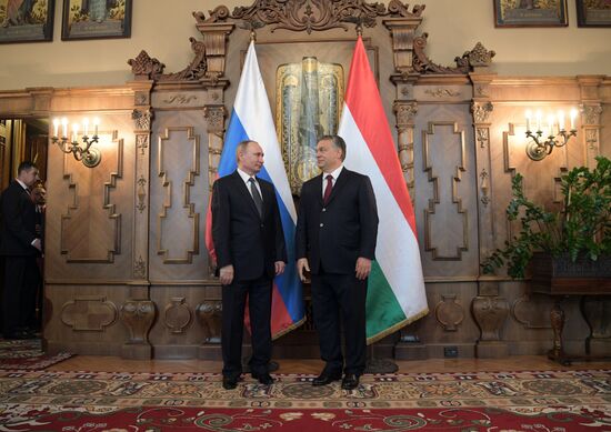 Russian President Vladimir Putin's working visit to Hungary