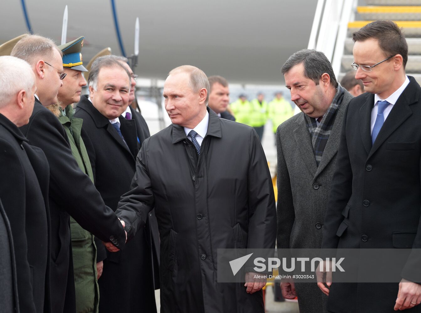 Russian President Vladimir Putin's working visit to Hungary