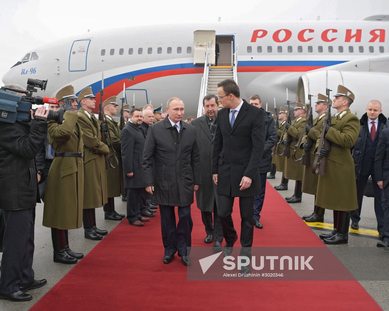 Russian President Vladimir Putin's working visit to Hungary