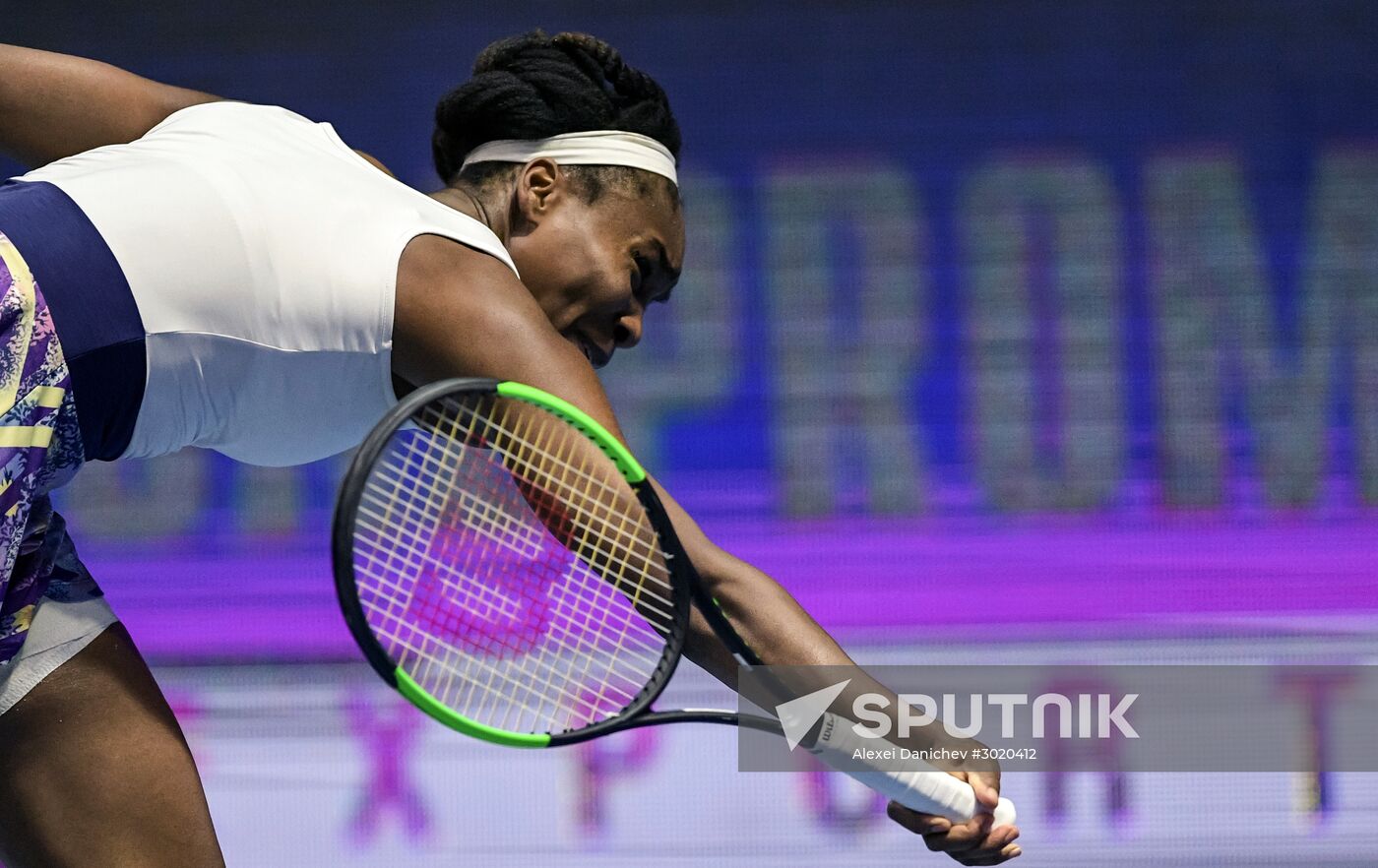 Tennis. St.Petersburg Ladies Trophy 2017. Day 4