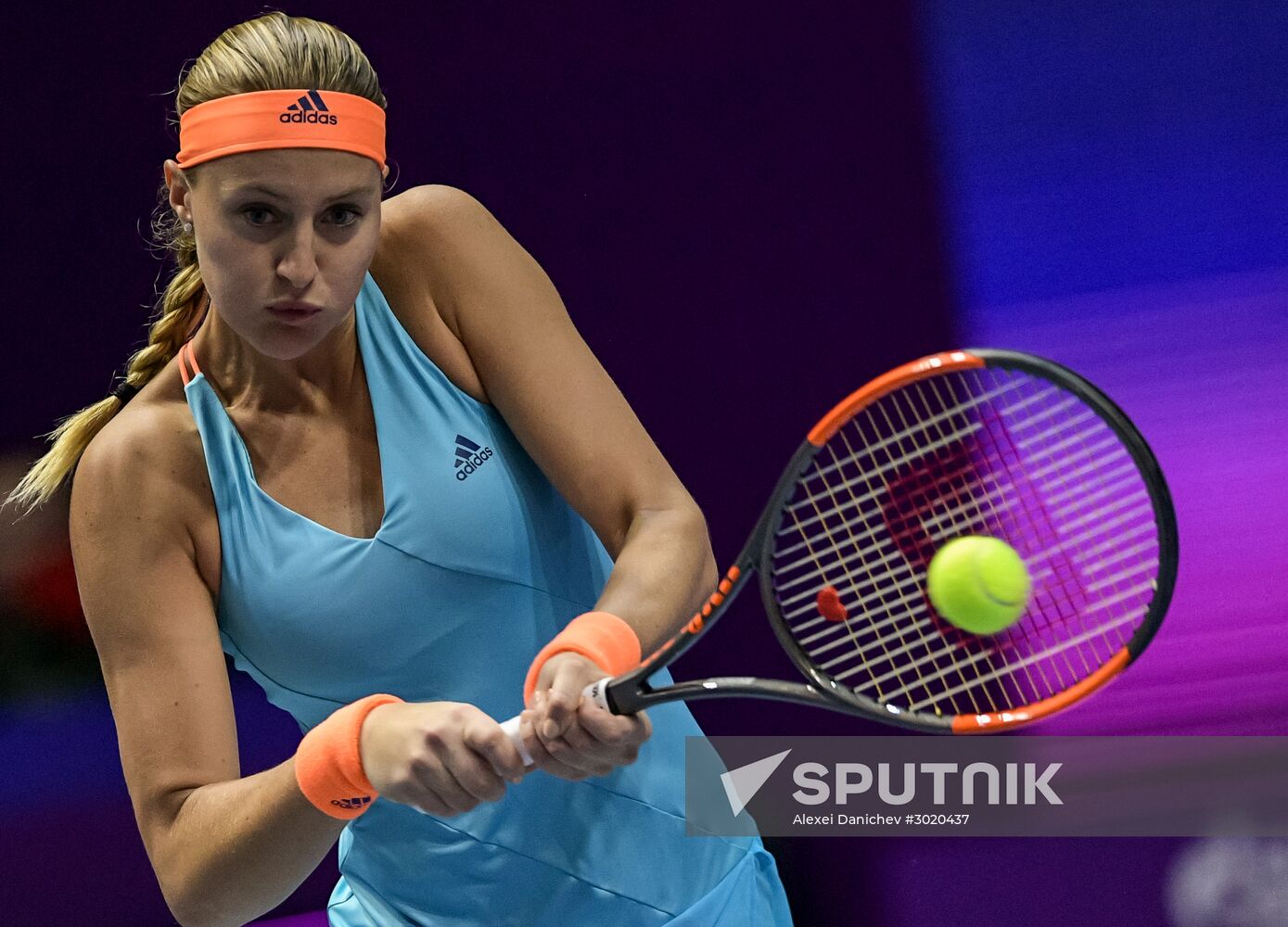 Tennis. St. Petersburg Ladies Trophy 2017. Day 4