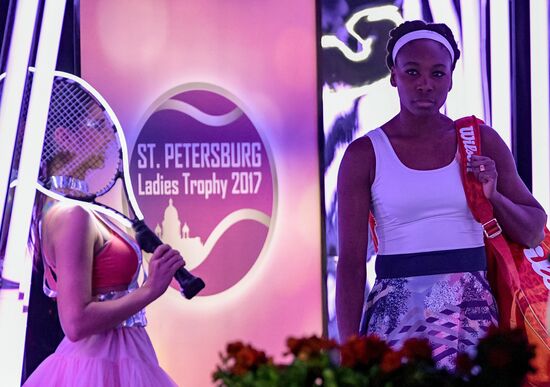 Tennis. St. Petersburg Ladies Trophy 2017. Day 4