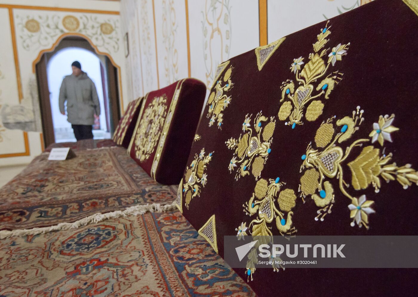 Restoration works in Khan's Palace of Bakhchysarai