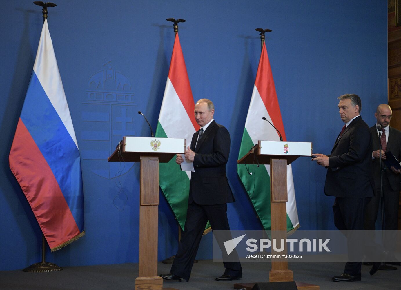 Russian President Vladimir Putin's visit to Hungary