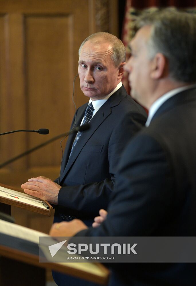 Russian President Vladimir Putin's visit to Hungary