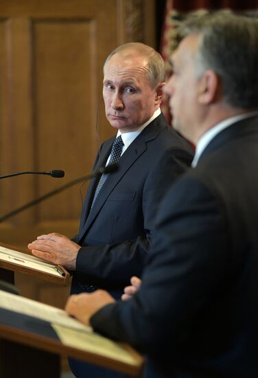 Russian President Vladimir Putin's visit to Hungary