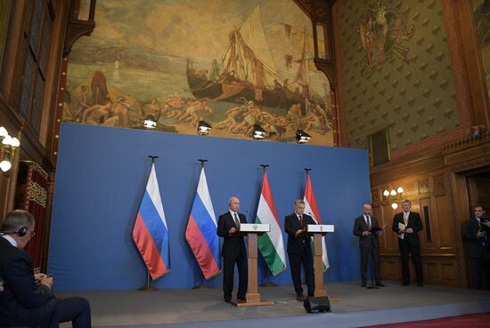 Russian President Vladimir Putin's visit to Hungary